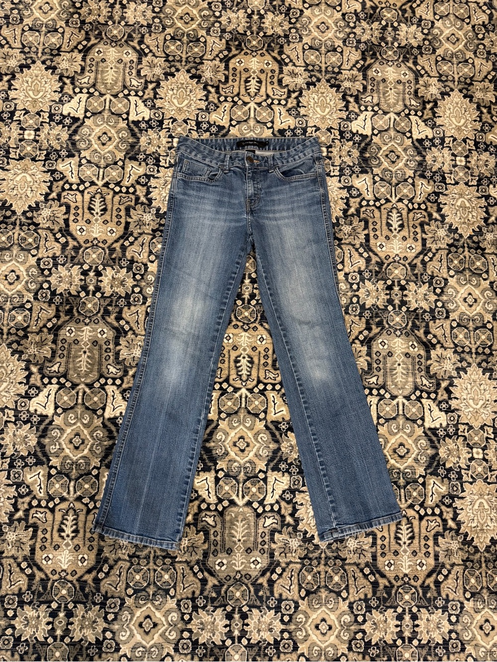 Vintage Calvin Klein Jeans Women's Light Blue Flare Jeans